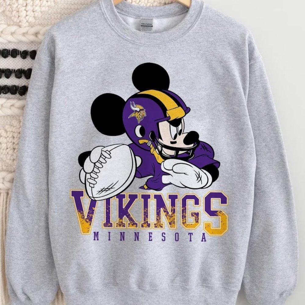 Vikings Minnesota Vikings Mickey Sweatshirt